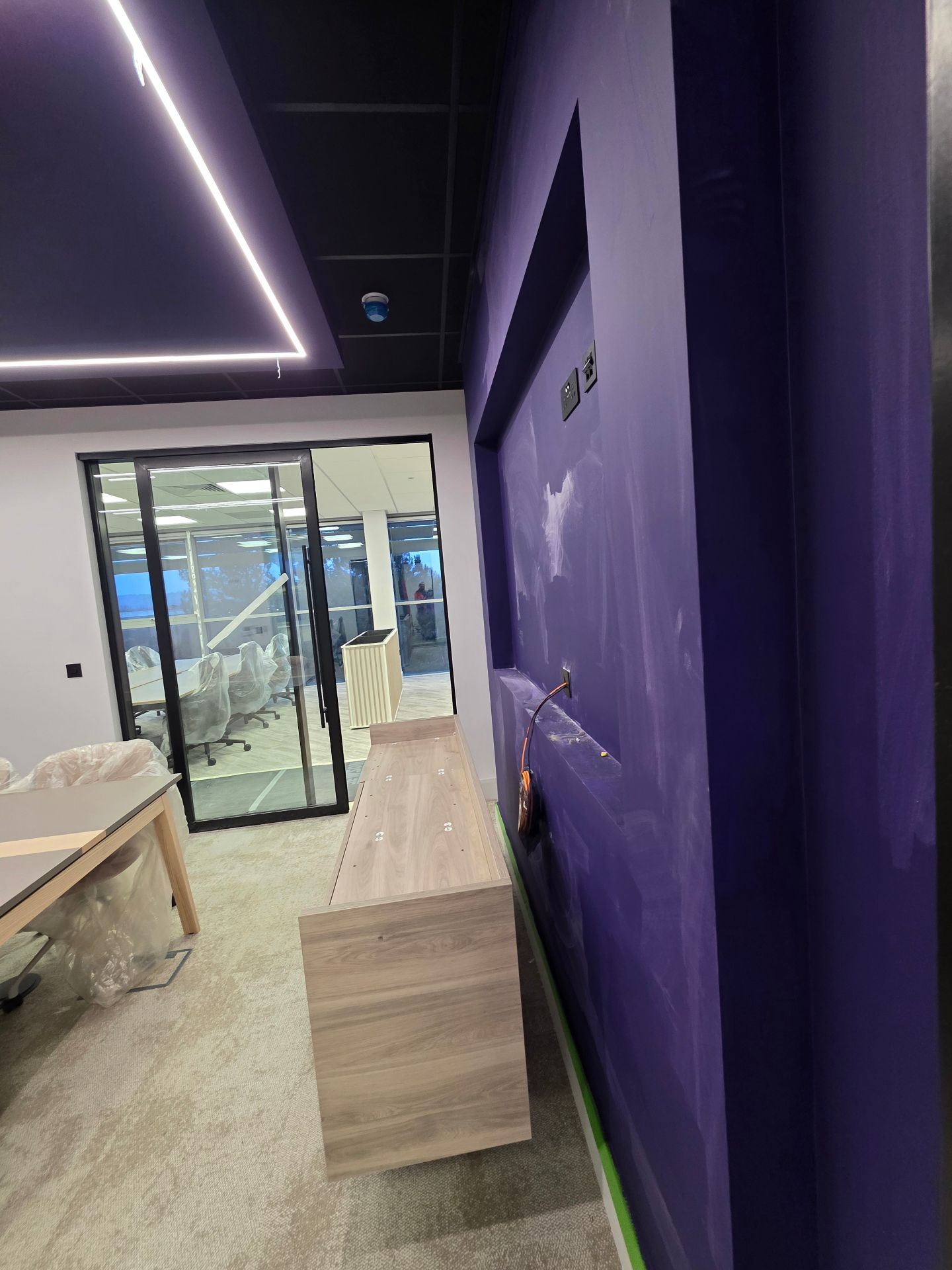 Existing building with full refurbishment - Taping and Jointing Newcastle