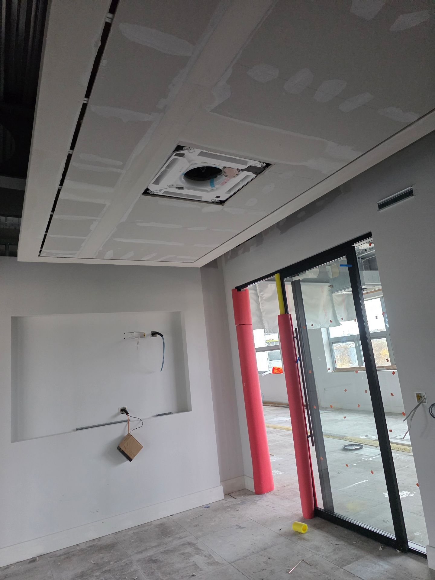 Existing building with full refurbishment - Taping and Jointing Newcastle