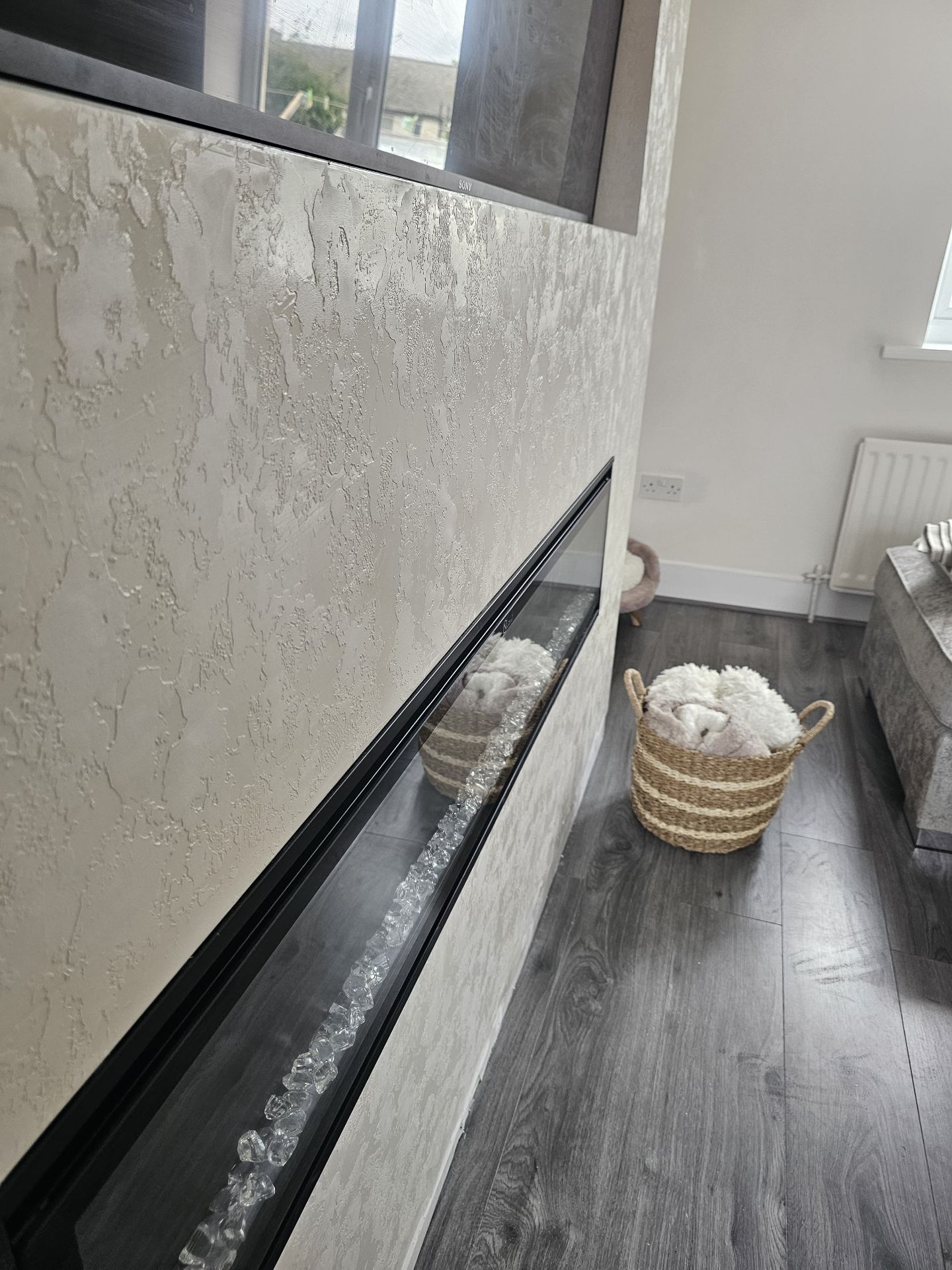 Fresco Harmony Media wall With Room Refresh - Taping and Jointing Newcastle