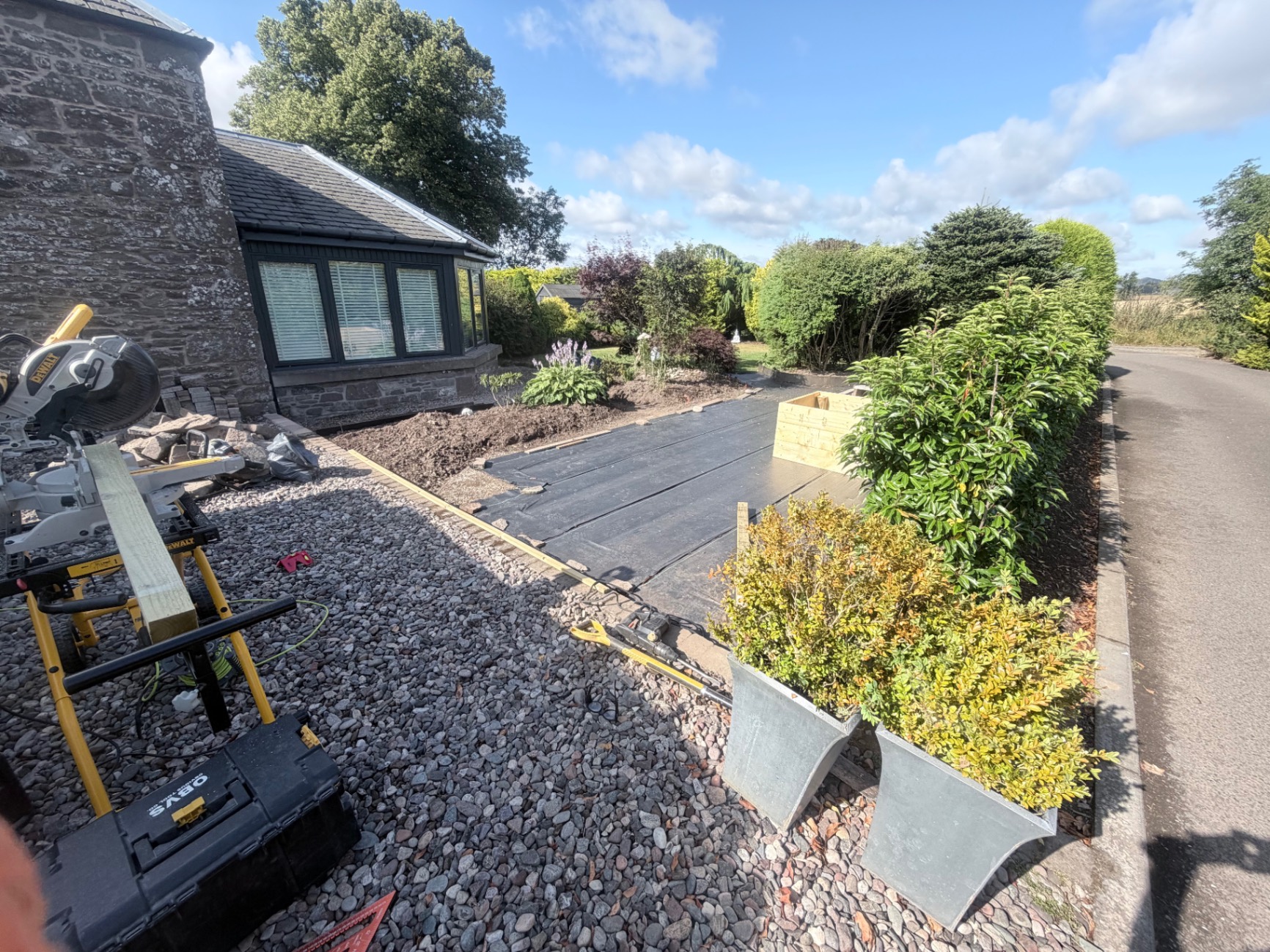 Venetian Slatted Fence - City Quay Joinery & Building Services