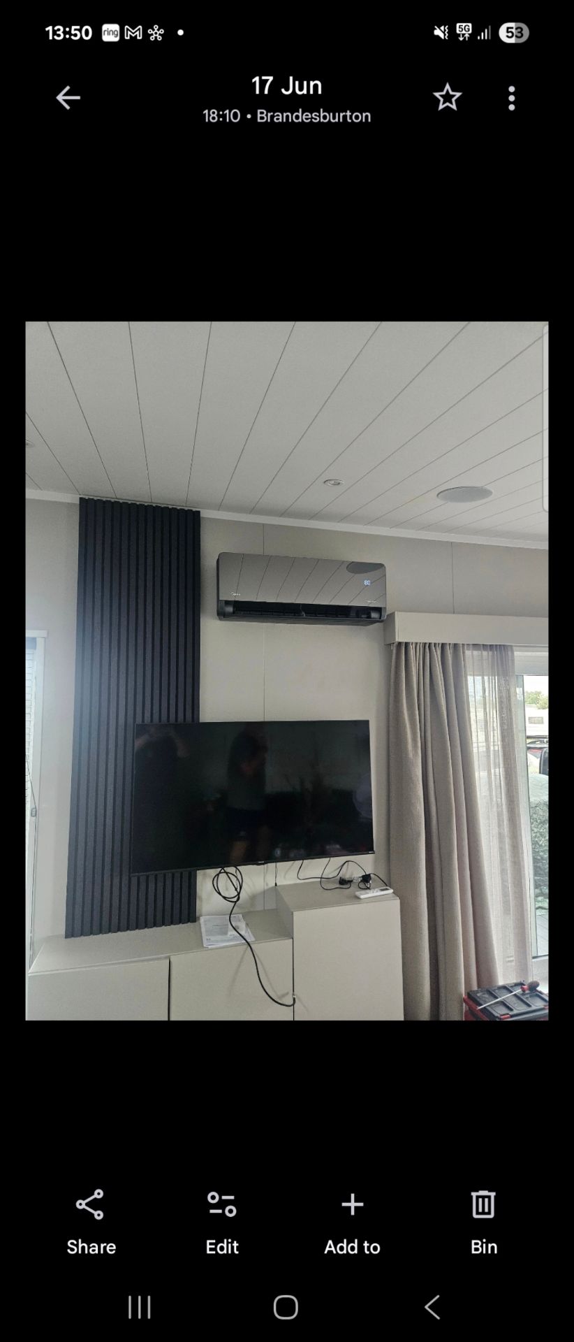 Air Conditioning installation in a lodge  - The Green Heating Co