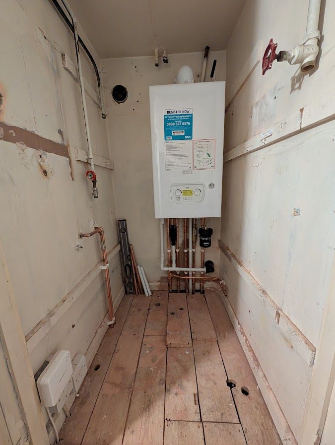 New boiler installation - Nicholas Hall