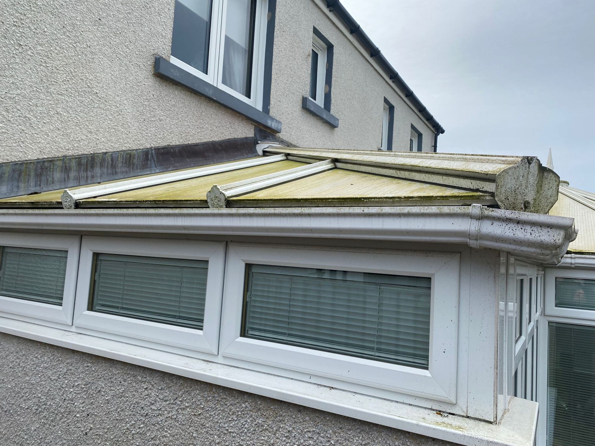 Cleaning a conservatory roof and UPVC frames - Frosty Enterprises Ltd t/a Frostys Cleaning Services
