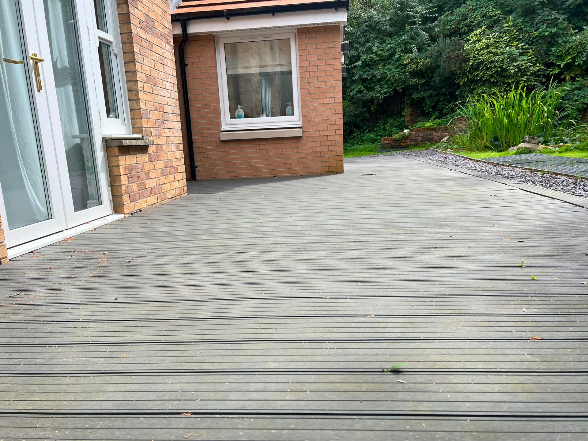 Pressure washing garden decking - Frosty Enterprises Ltd t/a Frostys Cleaning Services