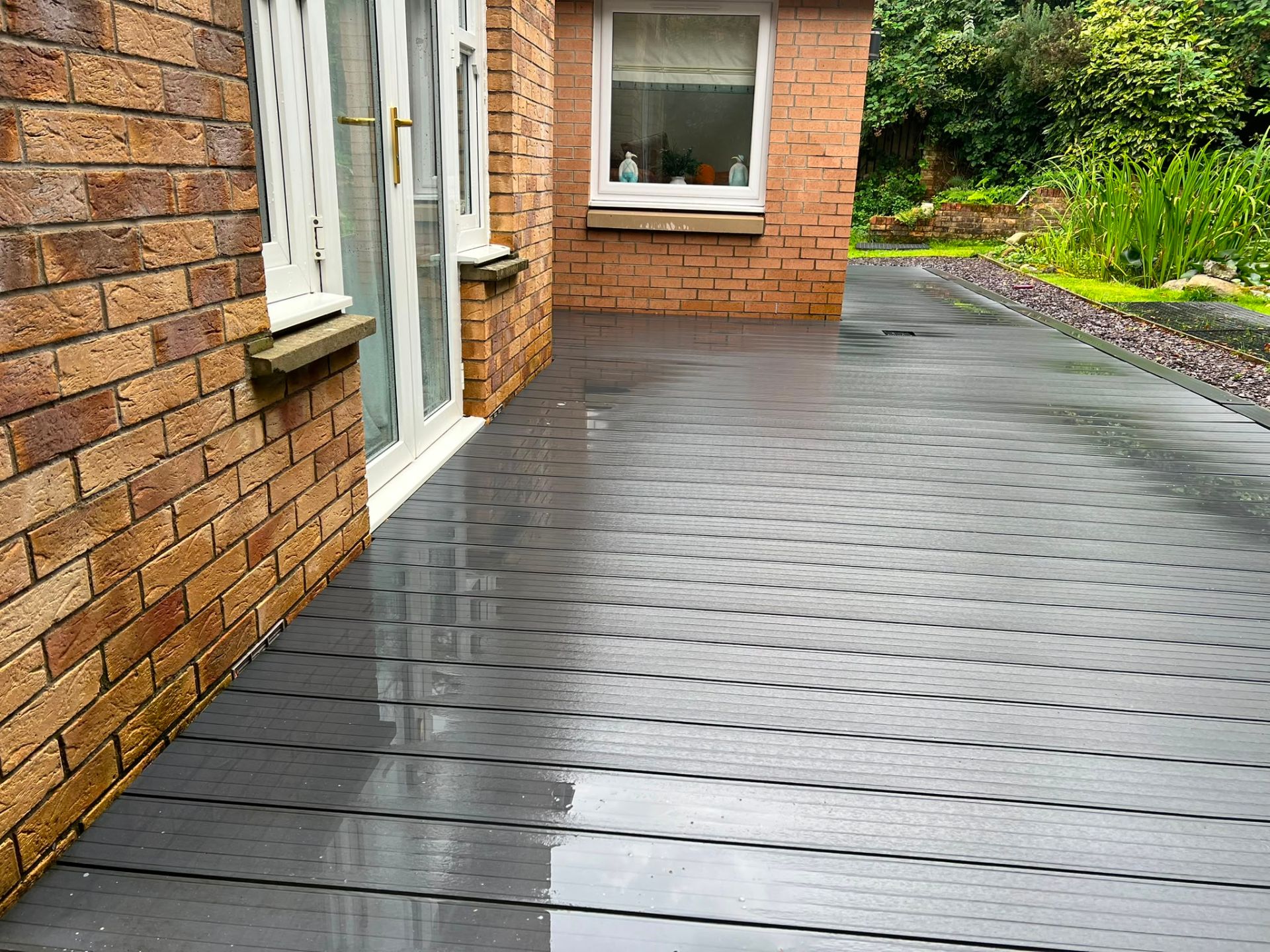 Pressure washing garden decking - Frosty Enterprises Ltd t/a Frostys Cleaning Services
