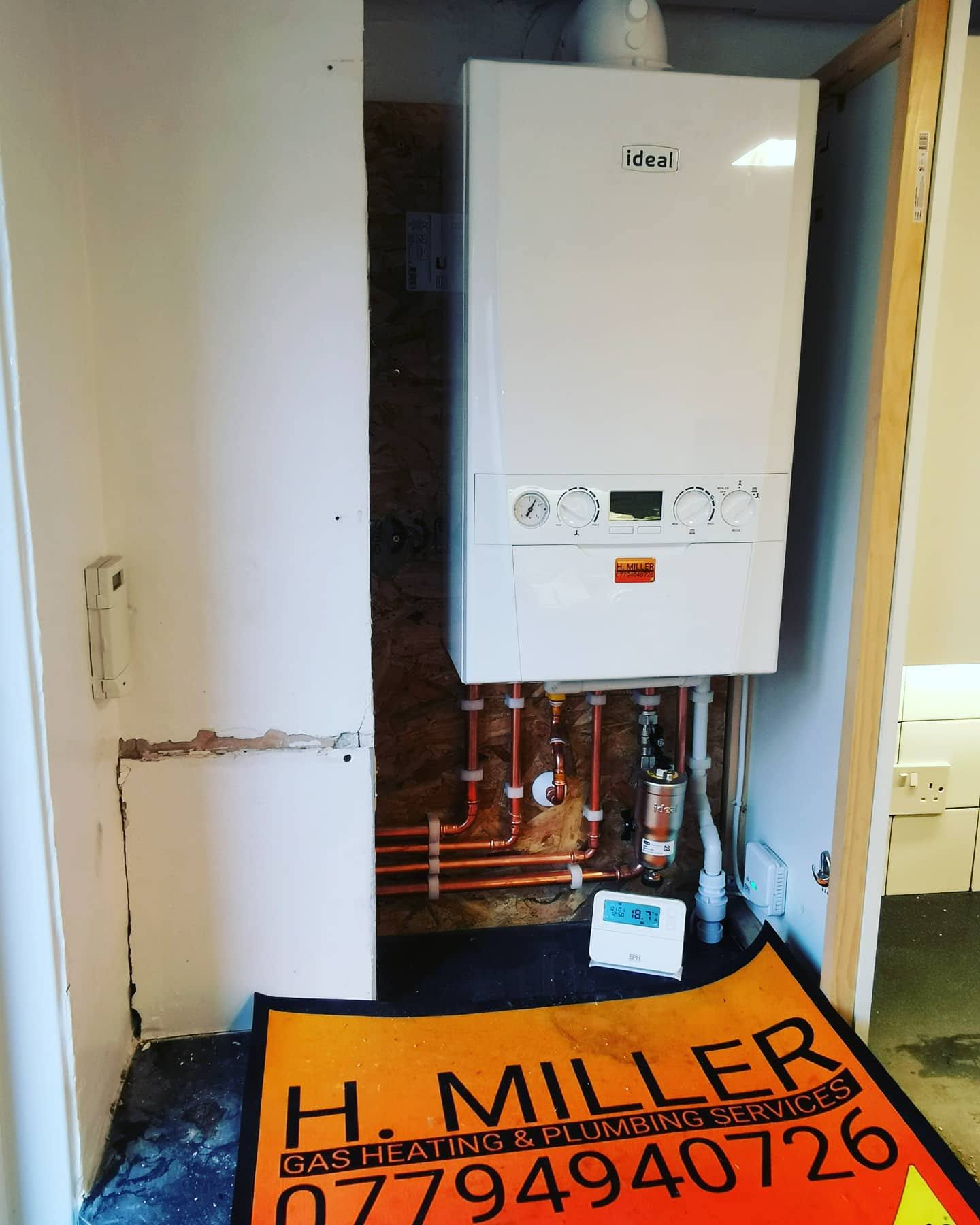 Ideal logic Max - H Miller Gas Heating & Plumbing services