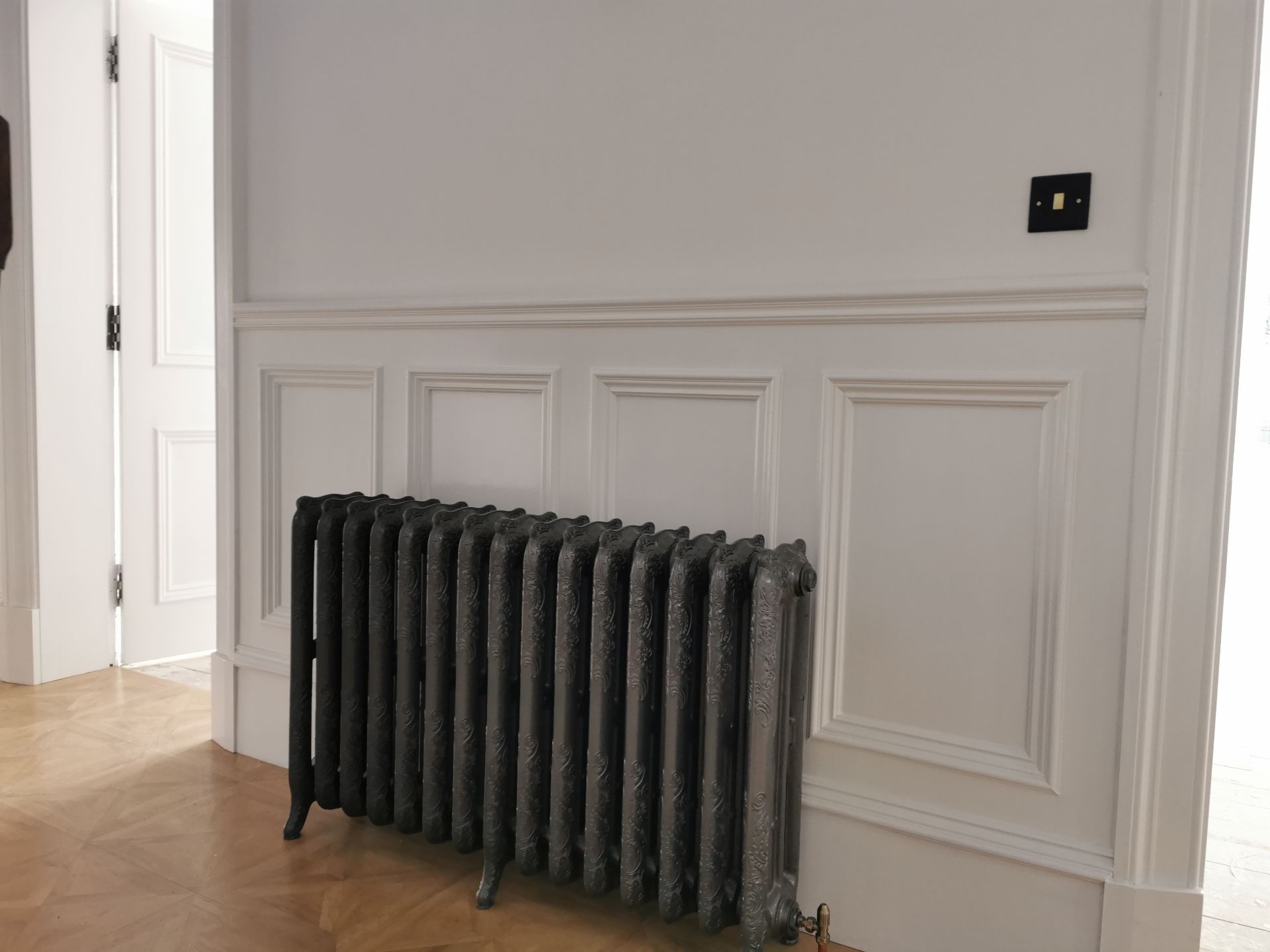 Free standing cast iron radiators - H Miller Gas Heating & Plumbing services