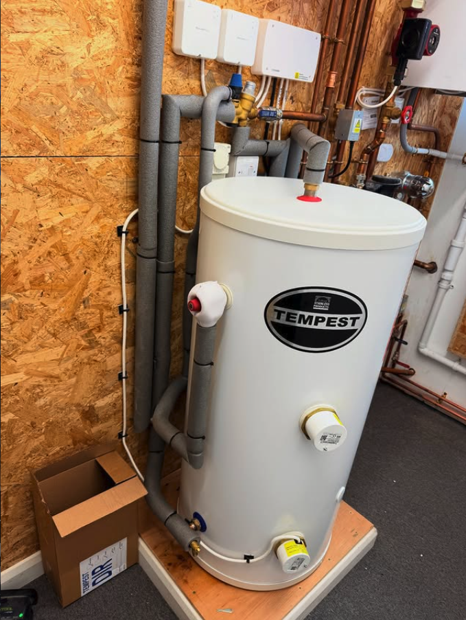 Tempest install - M J Tiff Plumbing and Heating