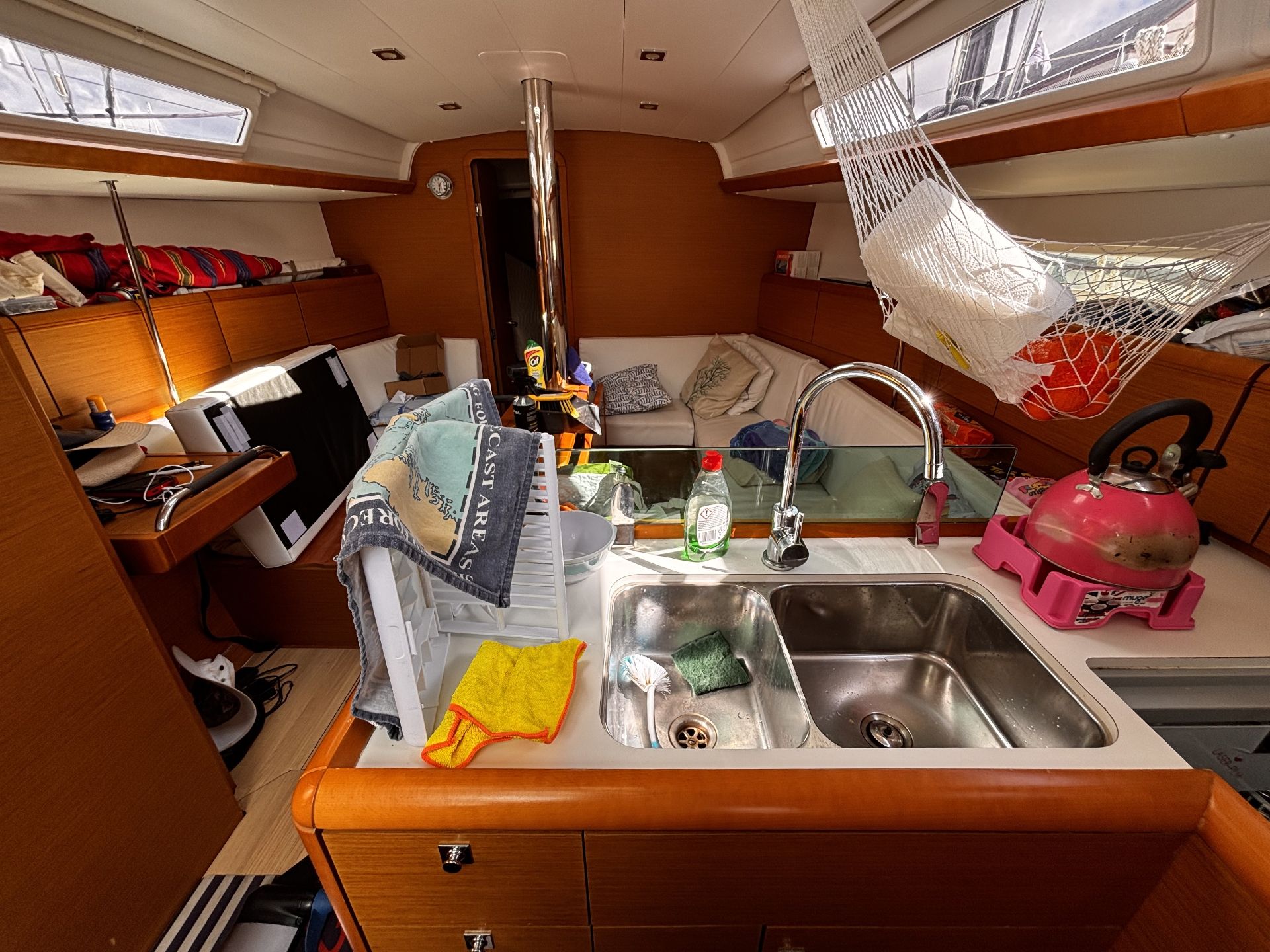 Yacht Interior Deep Clean | North Wales - Bright Boat Detailing